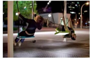 感应秋千，互动感应跷跷板